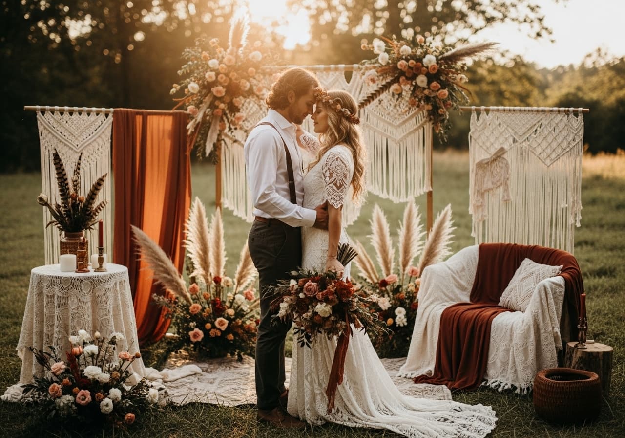 14 Boho Wedding Ideas for the Ultimate Outdoor Celebration