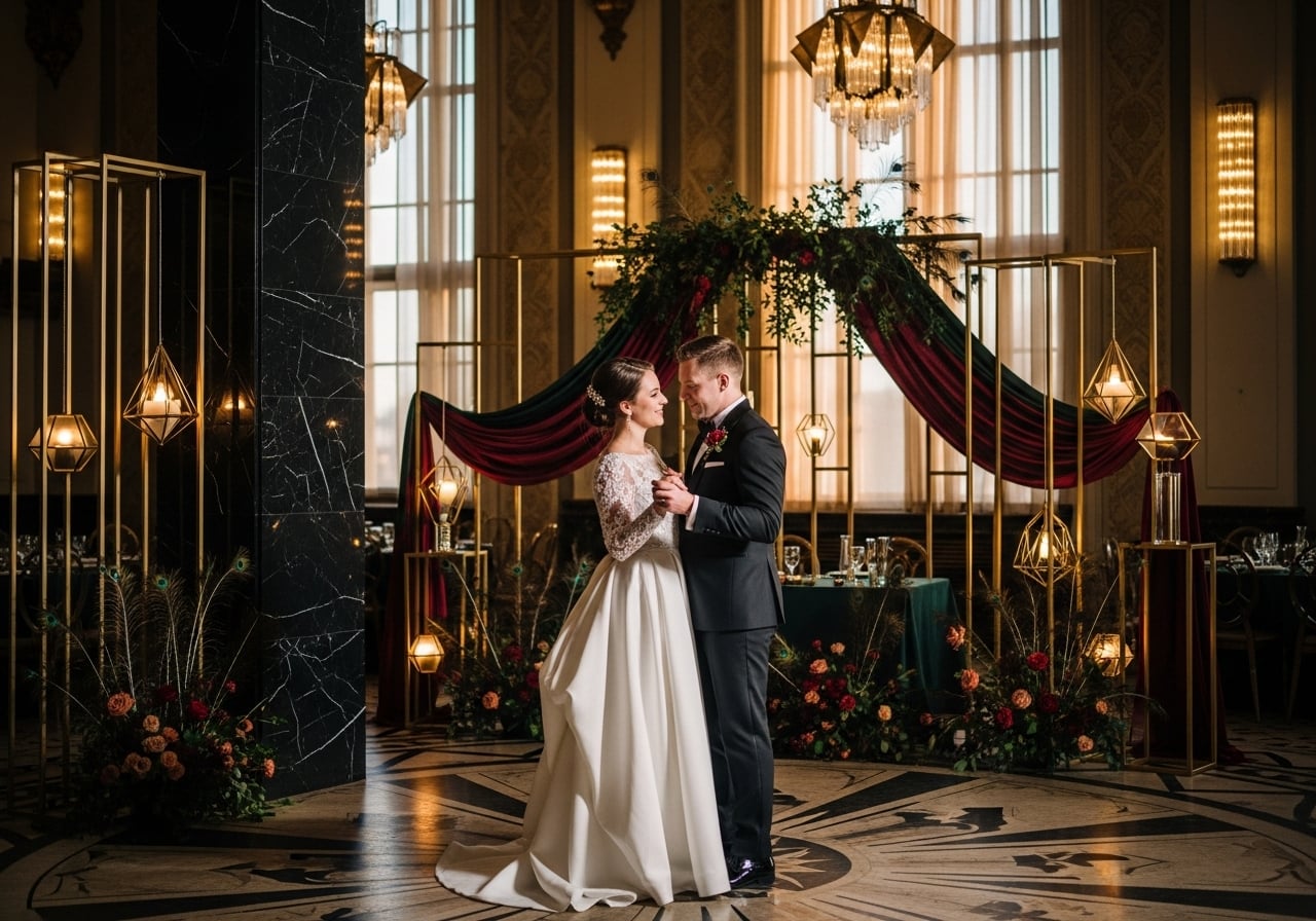 Featured image for 15 Art Deco Wedding Ideas That Are Timeless