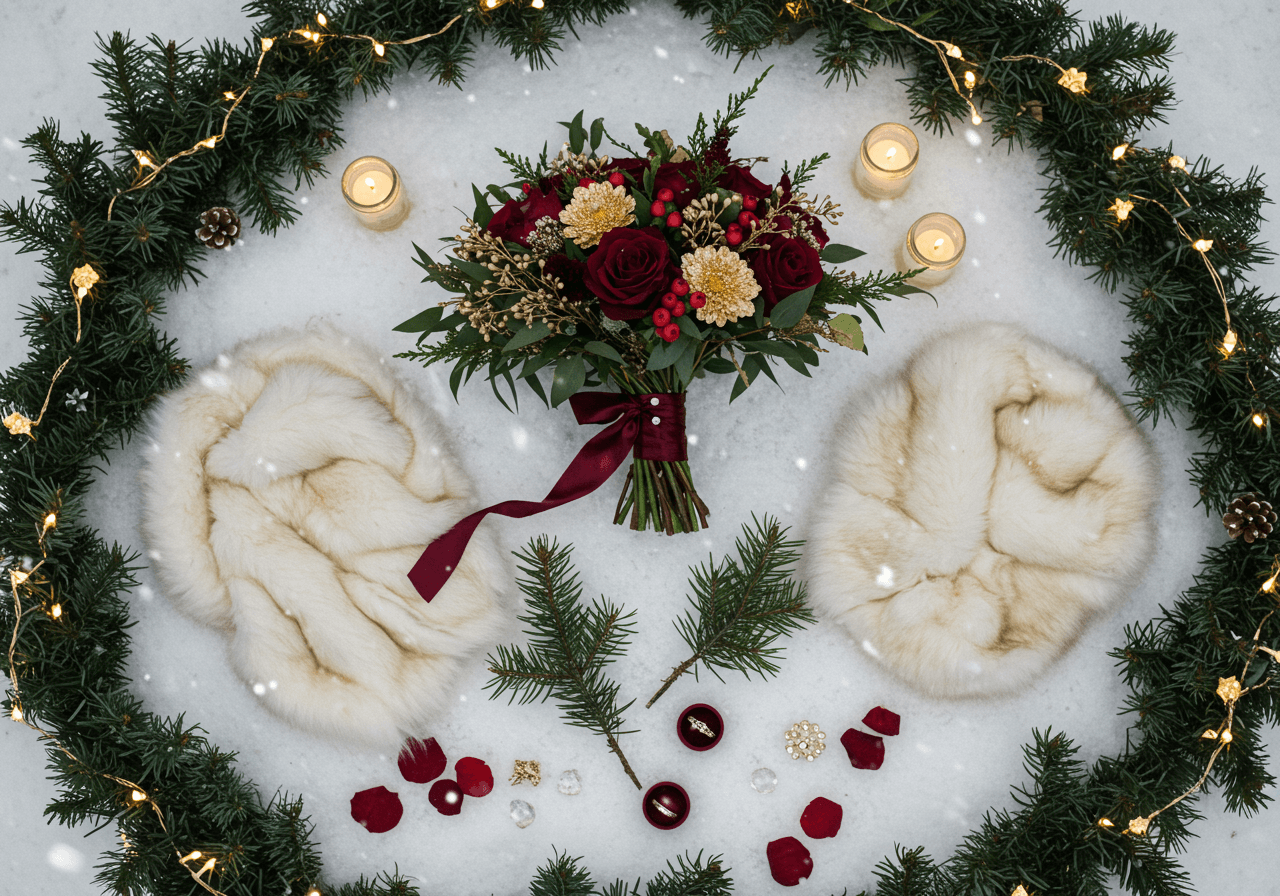 15 Christmas Wedding Trends Exploding in Winter