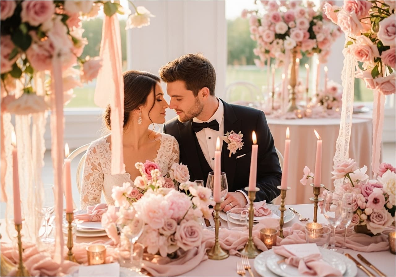 15 Dusty Rose Wedding Decor Ideas That Are Pure Romance