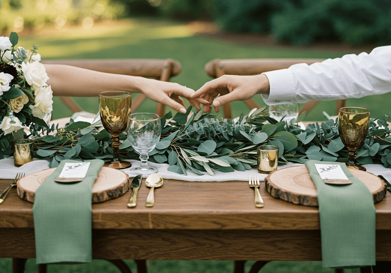 15 Organic Olive Green Wedding Decor Ideas for a Natural Aesthetic