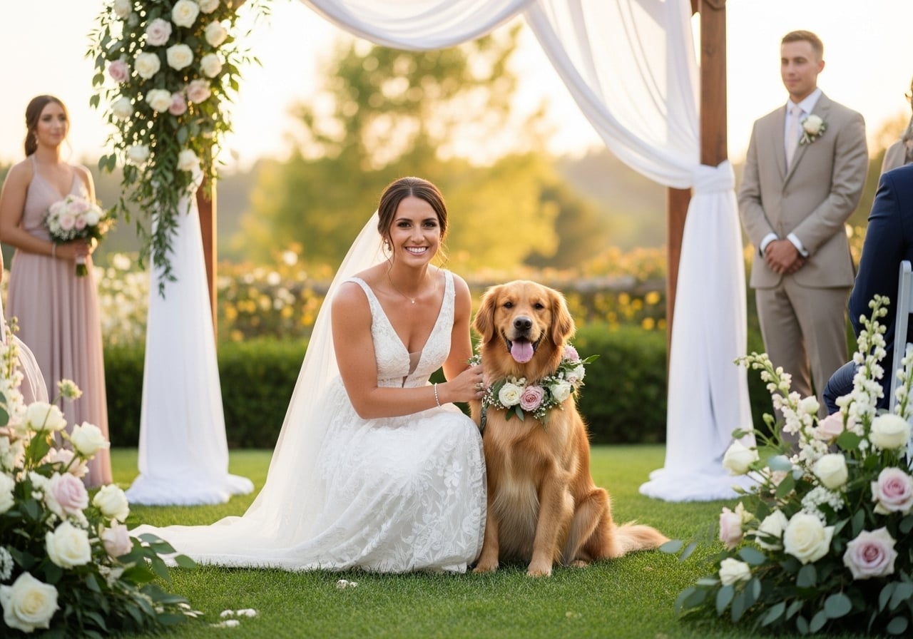 Featured image for 15 Paws-itively Adorable Ways to Include Your Dog in Your Wedding Ceremony