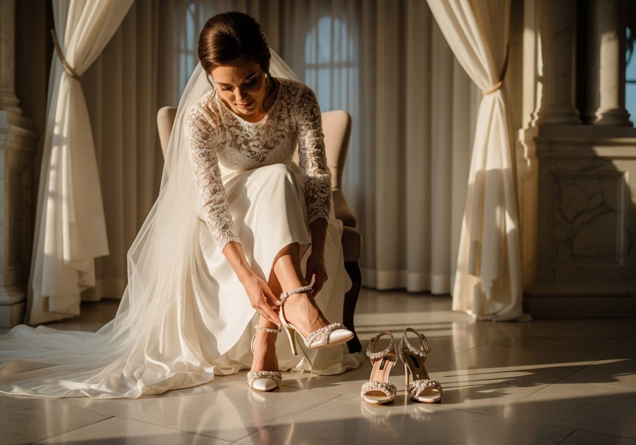 40 Luxury Wedding Shoes That Steal the Spotlight