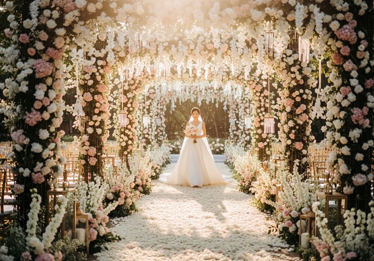 40 Magical Wedding Aisle Ideas That Will Take Your Breath Away