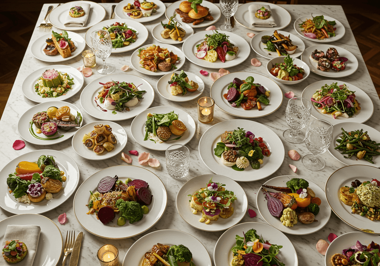 Featured image for 40 Plant-Based Wedding Dishes That Taste Even Better Than They Look