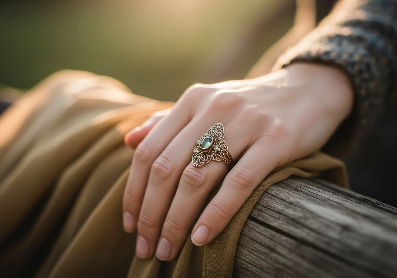 Bohemian Engagement Rings with Unique Charm