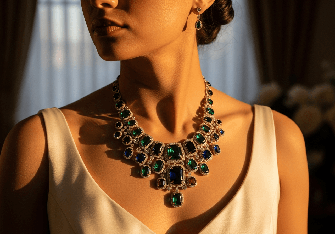 Bold & Beautiful: 12 Statement Wedding Necklaces That Steal the Show