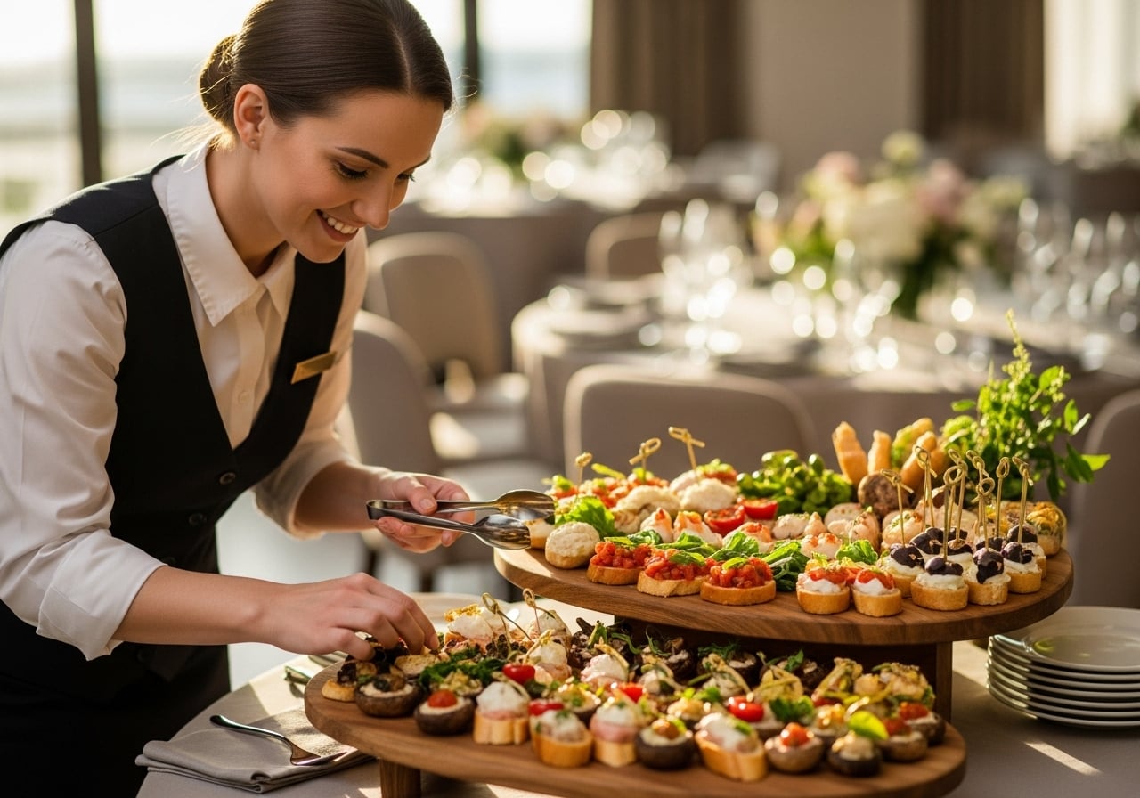 Featured image for Flavorful First Impressions: 40 Unique Wedding Appetizers for Every Style of Reception