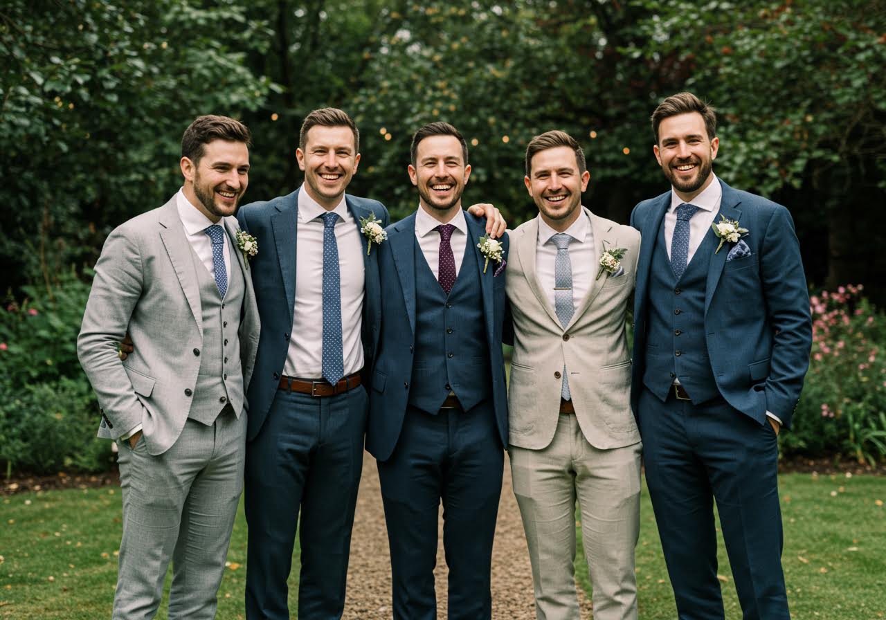 Featured image for Groom Wedding Attire: 30 Stylish Outfit Ideas for Every Season