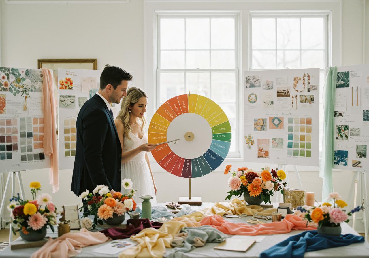 How to Choose Your Perfect Seasonal Wedding Color Palette