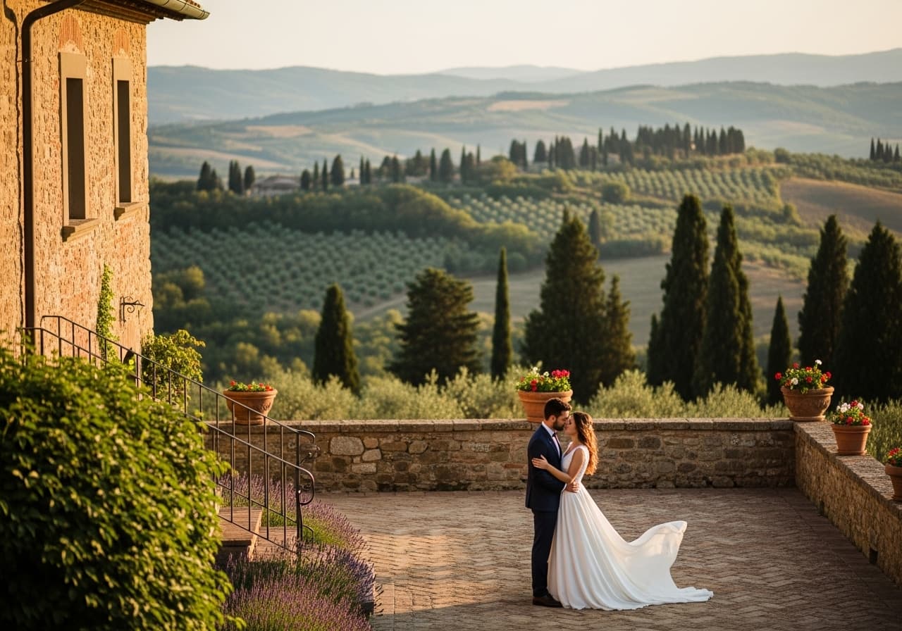 Italian Dreams: Why a Tuscan Villa Wedding is the Ultimate Romantic Escape