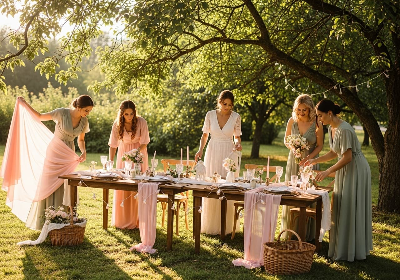 Outdoor Party Essentials for Bridal Showers, Rehearsal Dinners & More