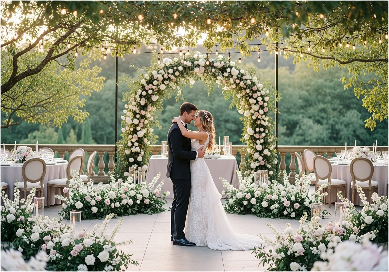 Featured image for Romantic Garden Receptions That Will Take Your Breath Away