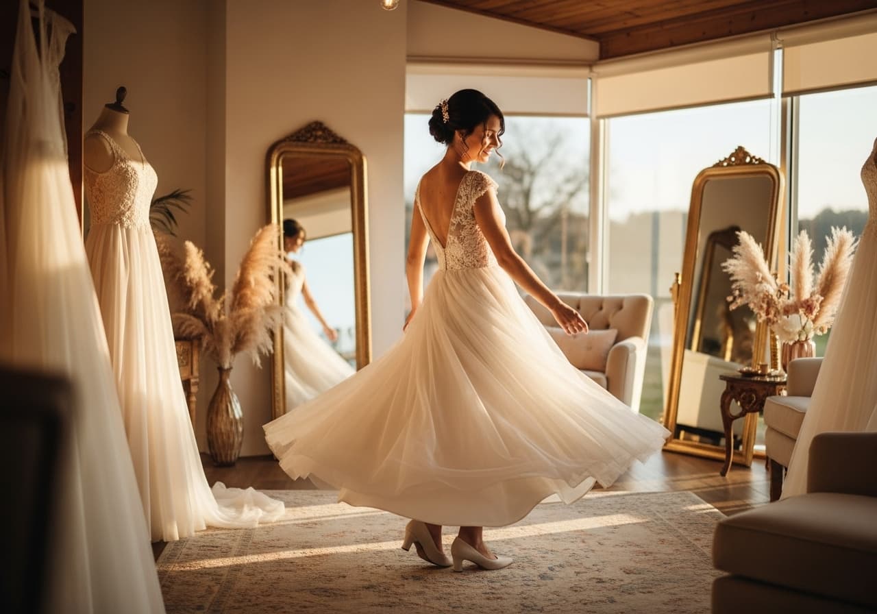 Short & Sweet: 12 Fabulous Tea-Length, Midi, and Mini Wedding Dresses