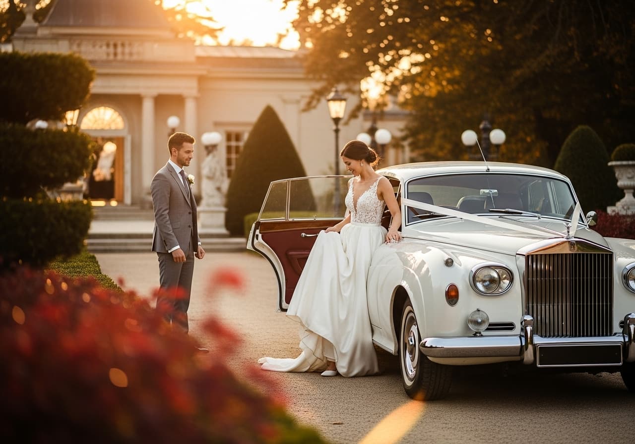 Stunning Wedding Cars to Arrive in Style