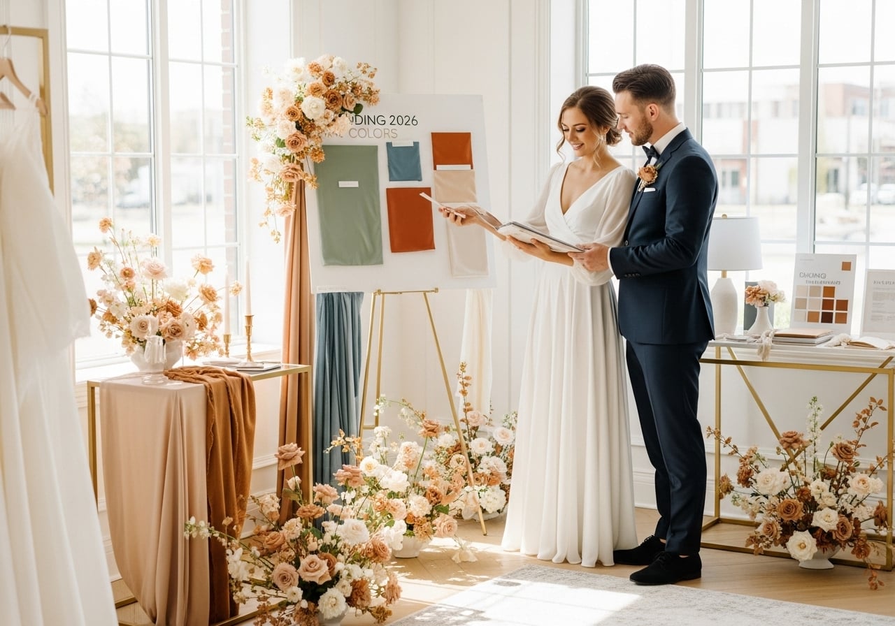 Featured image for The Definitive Guide to 2026 Wedding Color Palettes: What’s In and What’s Out