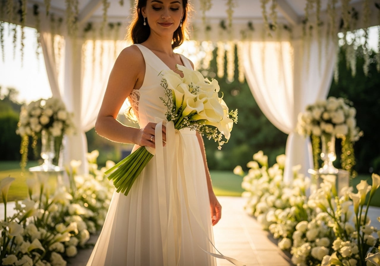 Featured image for The Ultimate Calla Lily Wedding Guide: 40 Ideas for Bouquets & Decor