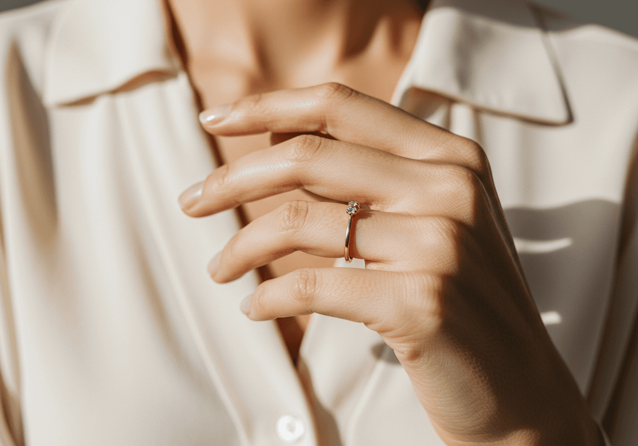 Understated Elegance: 15 Beautiful & Dainty Engagement Rings