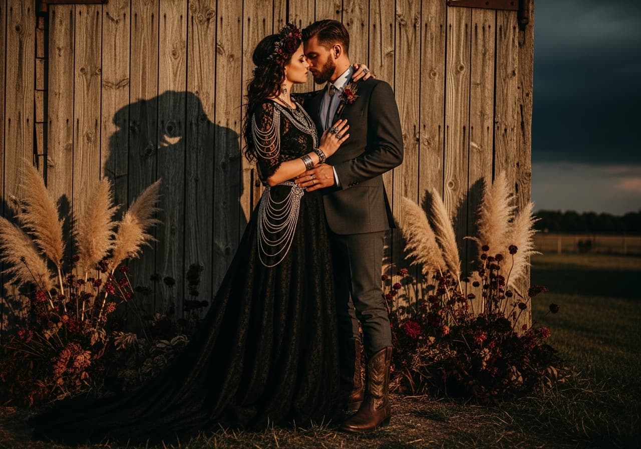 Western Gothic: 15 Edgy and Romantic Ideas for a High-Fashion, Unconventional Wedding